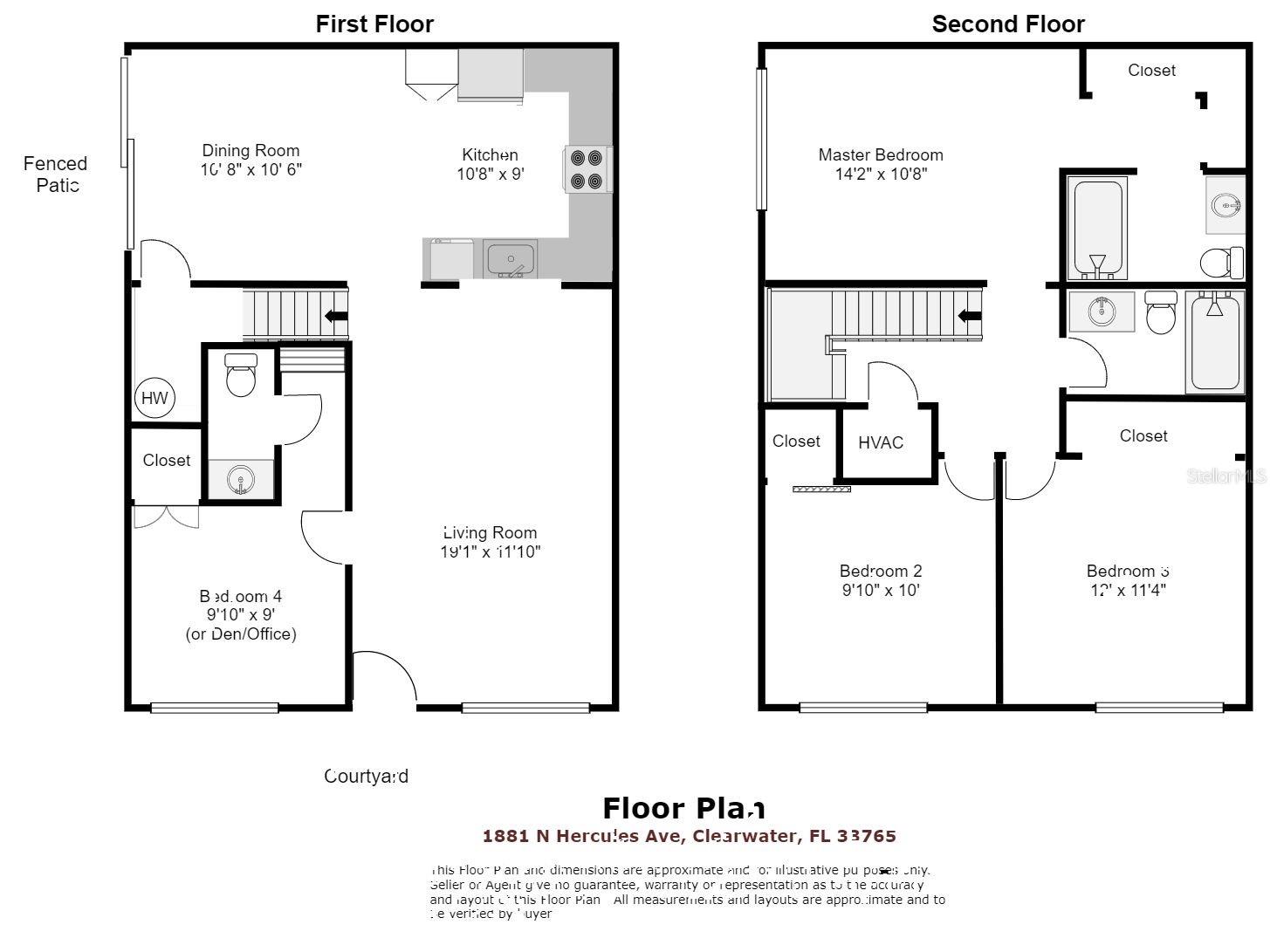 1881 N Hercules Avenue #1402, Clearwater, Florida 33765, 4 Bedrooms Bedrooms, ,3 BathroomsBathrooms,Residential,For Sale,HERCULES,U8210760