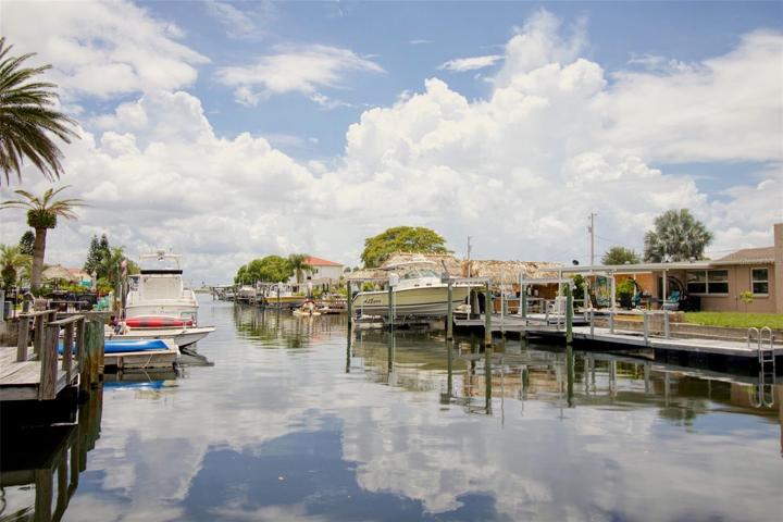 Canal out to the Gulf