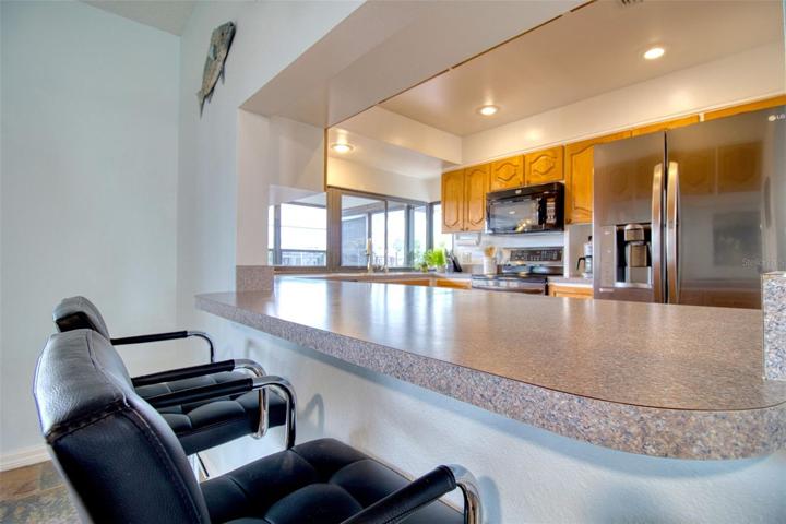 Breakfast bar