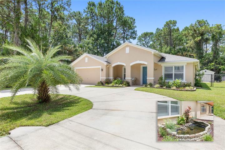 Circular Driveway & bonus fountain pond
