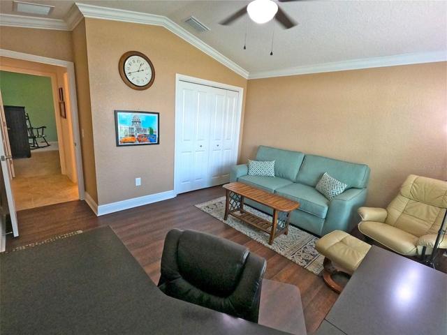 room for guest seating