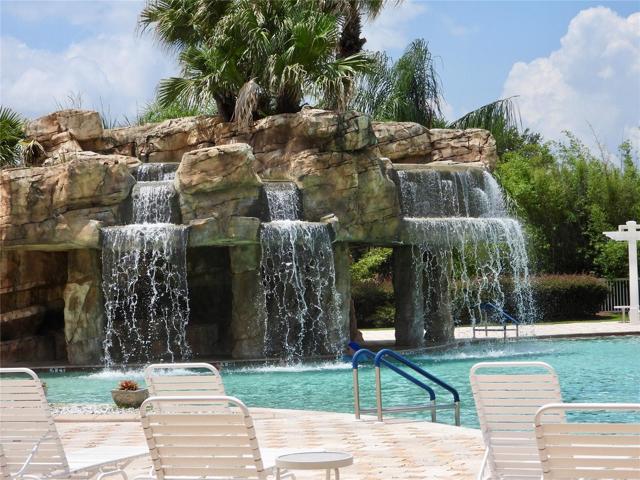 Our clubhouse resort style pool with waterfalls and a wading area for the grandkids