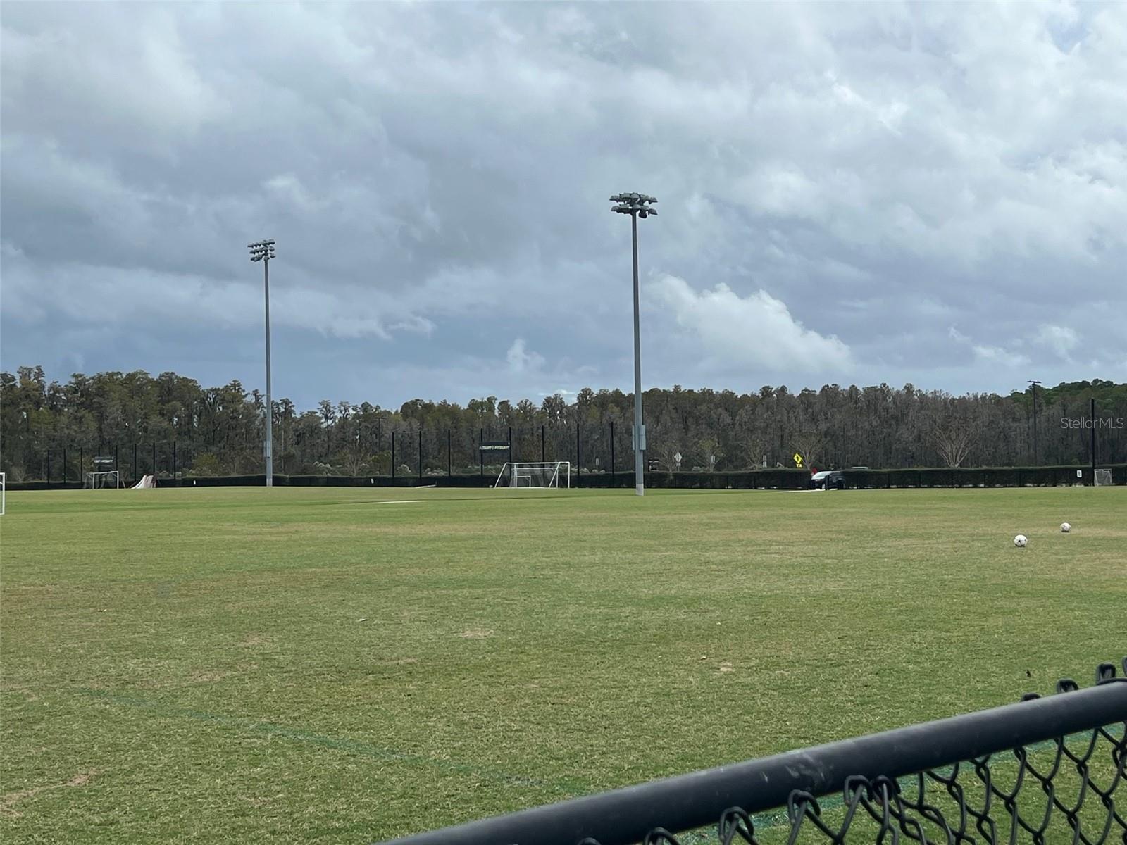 Soccer fields-walking distance