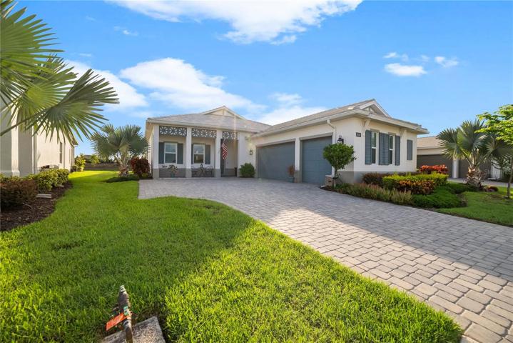 Front entry and driveway