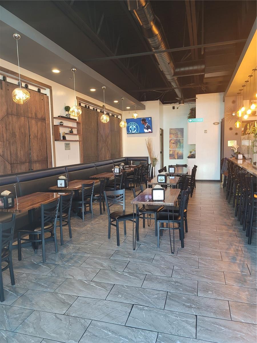 Dining area
