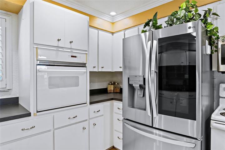 Newer refrigerator, oven not operational