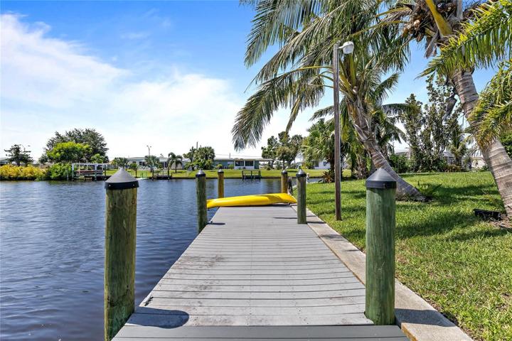 Extended Dock, room to install boat lift