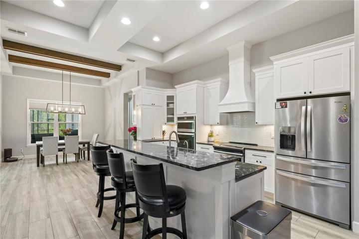 Kitchen with dining area