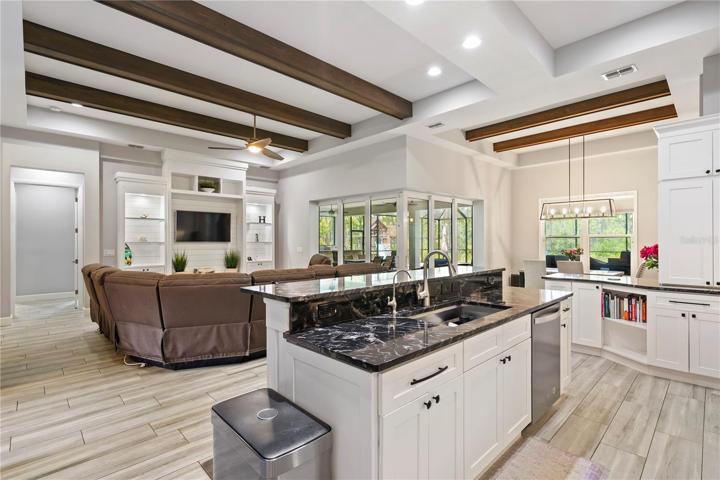 open floor plan