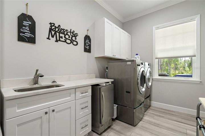 Main laundry room