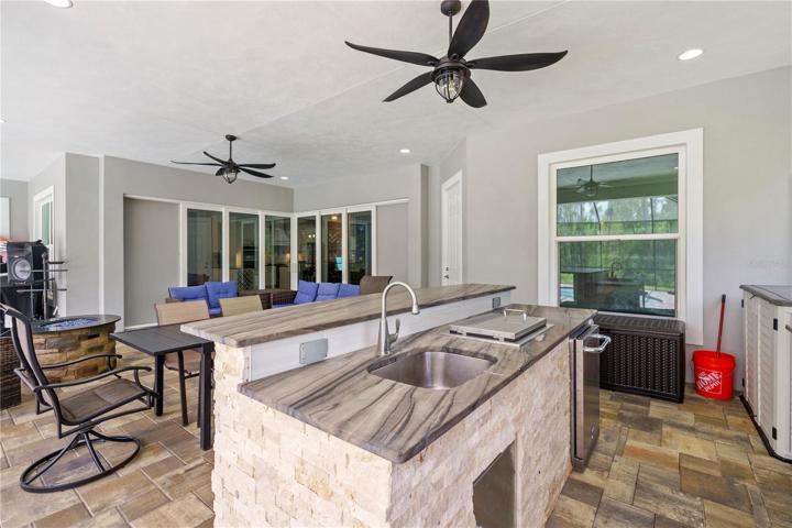Outdoor kitchen