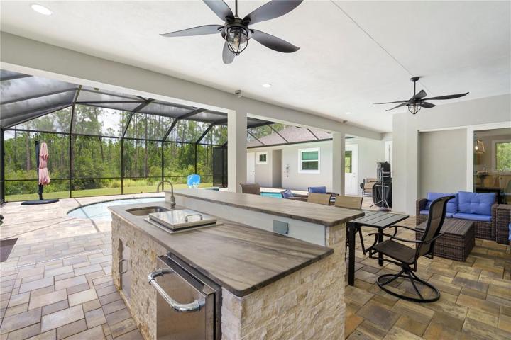 Outdoor kitchen