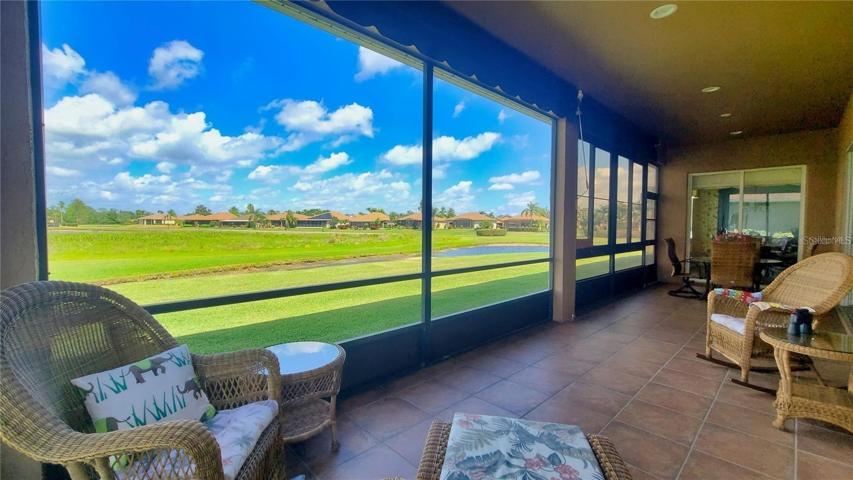 Tiled Lanai with Beautiful View