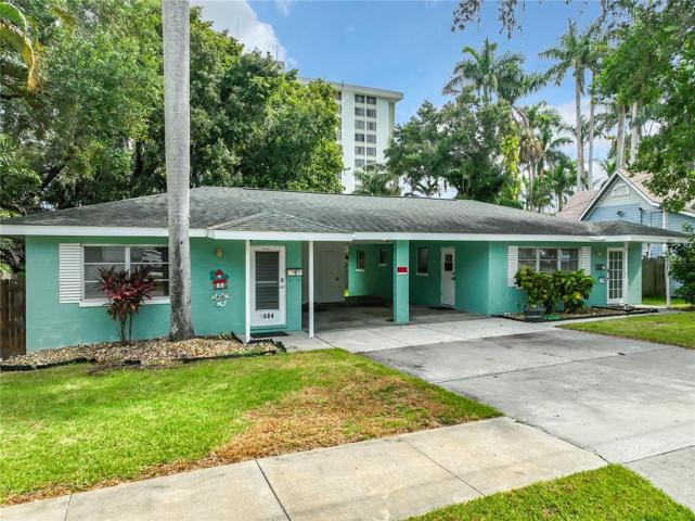 Unit 1604 has a one bedroom/one bath and unit 1602 has a two bedroom/one bath unit.