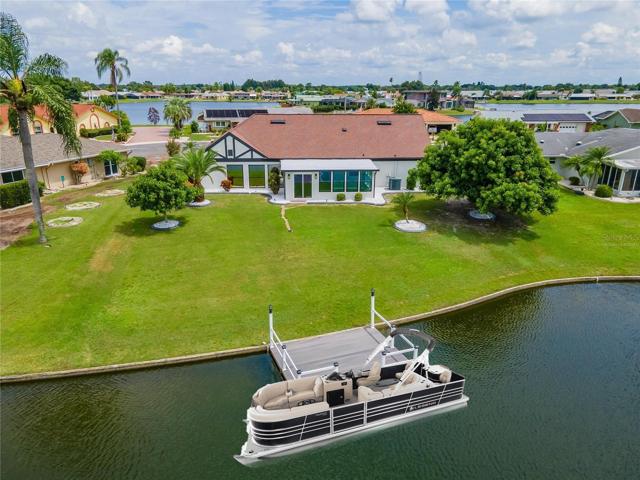 Aerial View of back of home * Virtually Staged