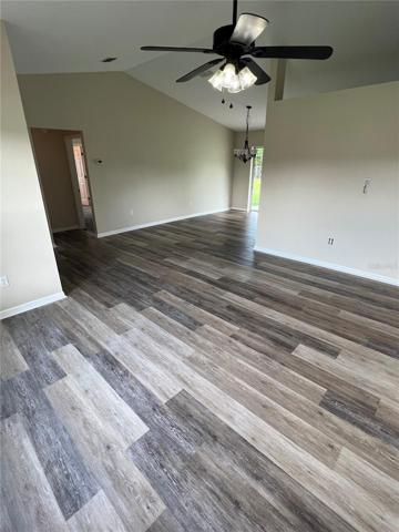 Living room and Dining room