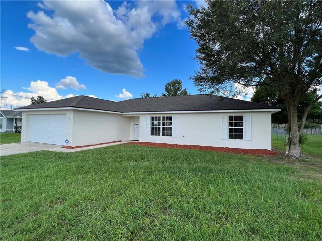 Front View of the property facing West