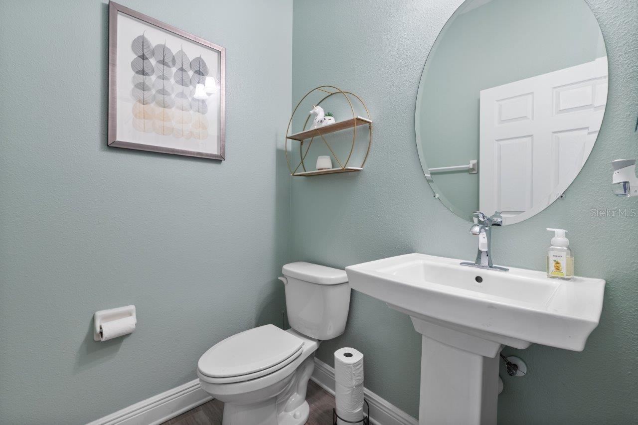 Half Bath downstairs off the Great Room