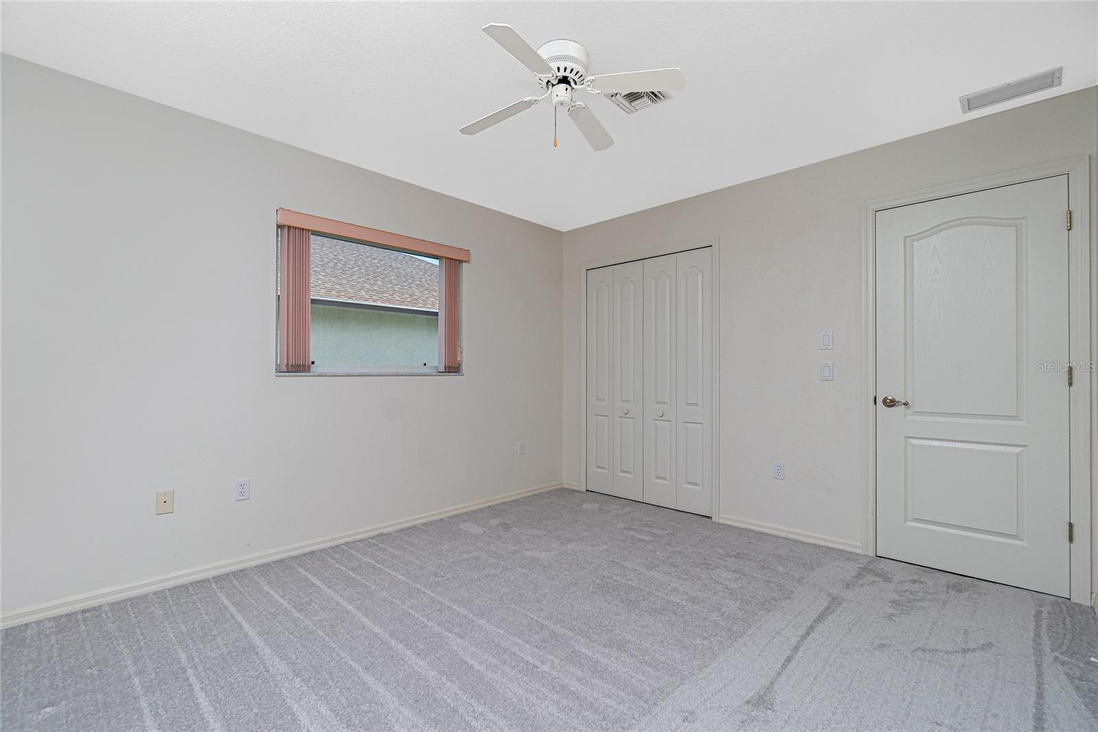 Bedroom #2 has a wall closet.