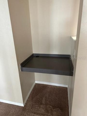 Built in desk