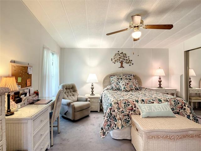 This is an oversized master bedroom