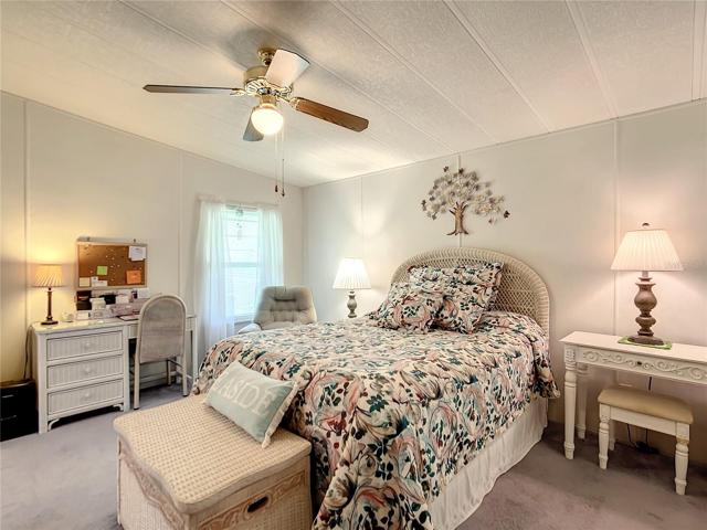 The master bedroom has enough space for all your bedroom furniture