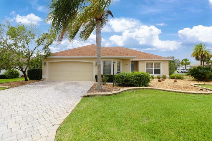Jasmine on a corner lot with paver driveway.  Being sold turn key