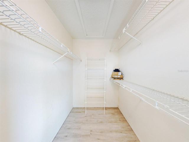 PARE 609 - Master Bedroom Walk-in Closet with Attic Access