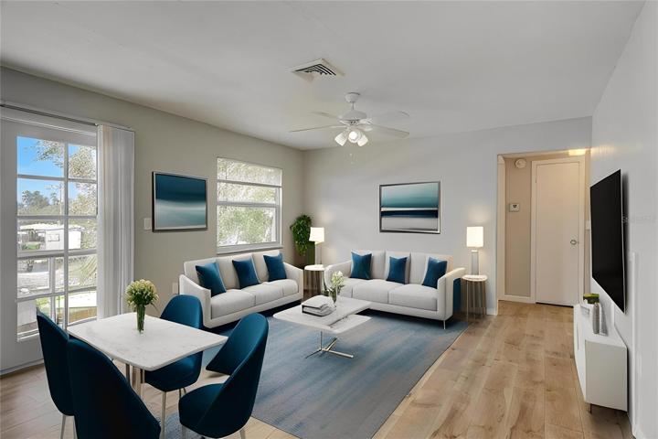 Unit 4 Living Room