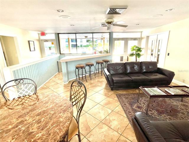 Clubhouse interior
