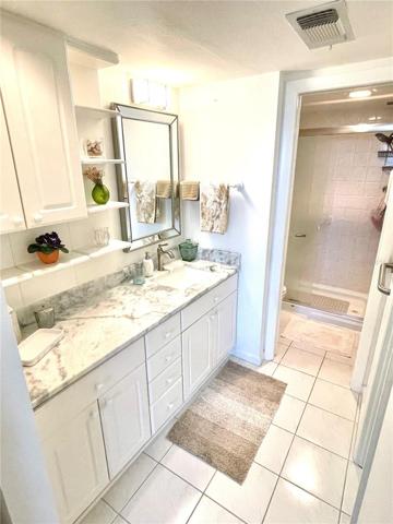 En-suite bathroom is completely updated