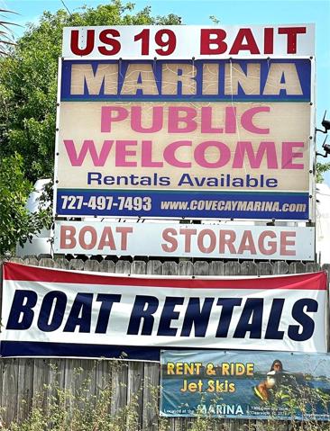 Marina entrance