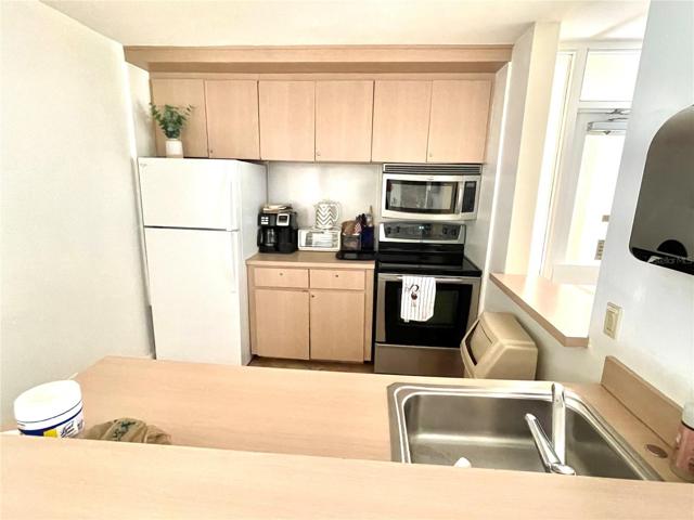 Clubhouse kitchen area