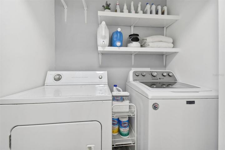 Laundry Closet (Washer and Dryer Stay)