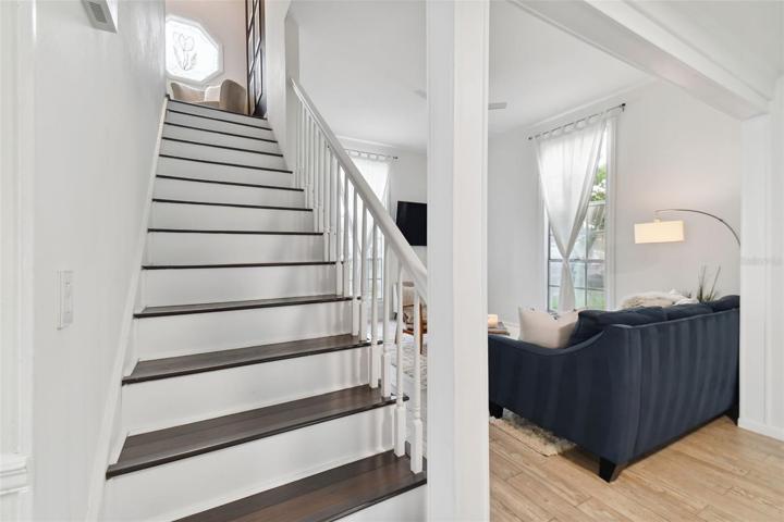Stairs to Second Floor