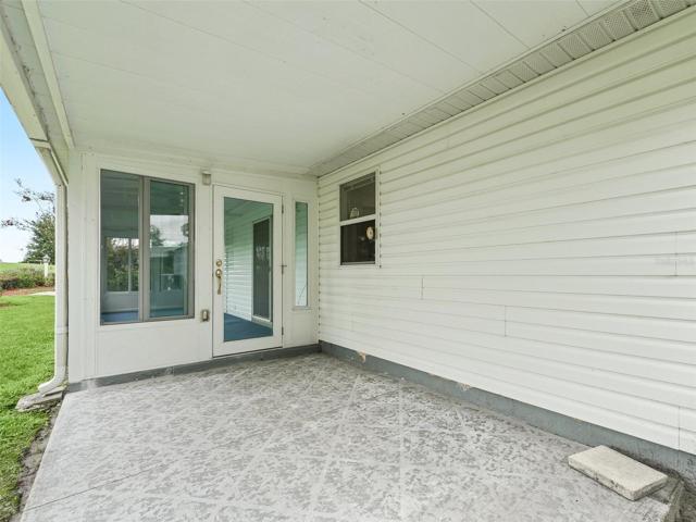 Back Patio