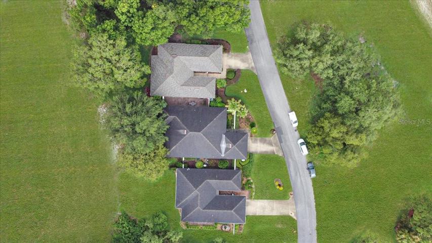 Aerial view, middle home