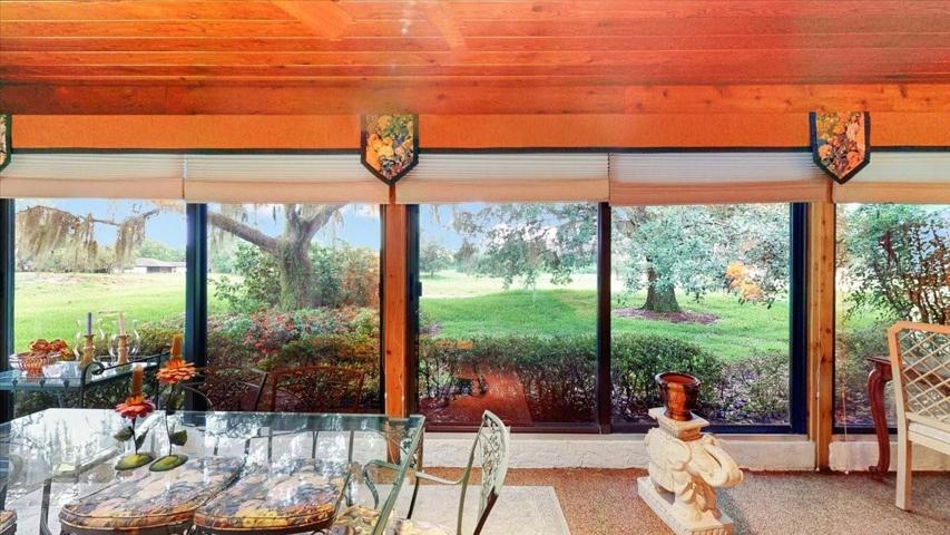 View to the rear of the property from the Lanai/Porch