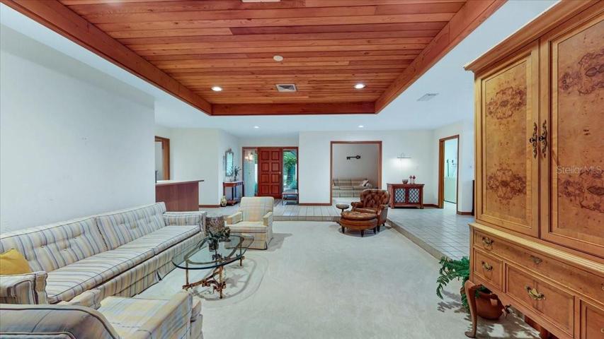 Living room looking back to the foyer