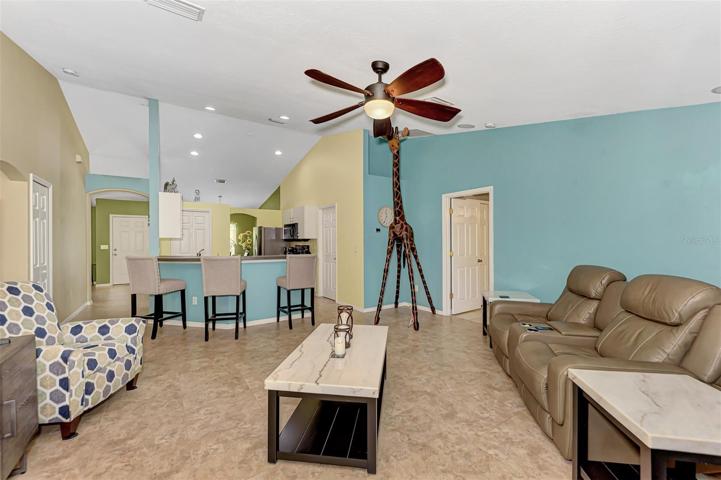Family Room to Kitchen View