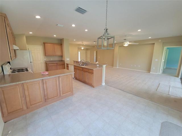 Dining Room view of the open floor plan.