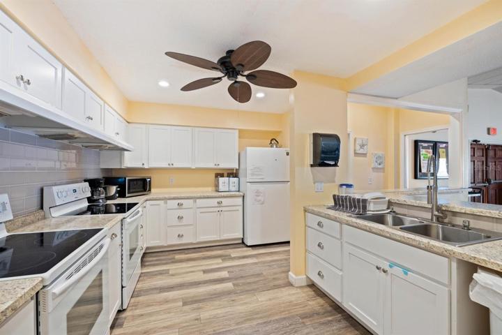 Kitchen in clubhouse