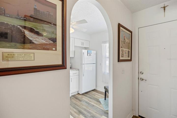 Foyer to kitchen