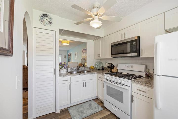 Kitchen facing south