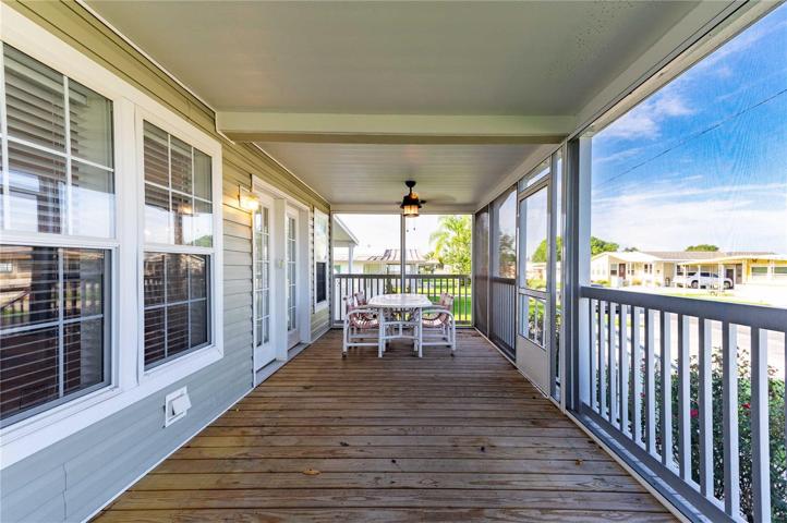 Front porch.