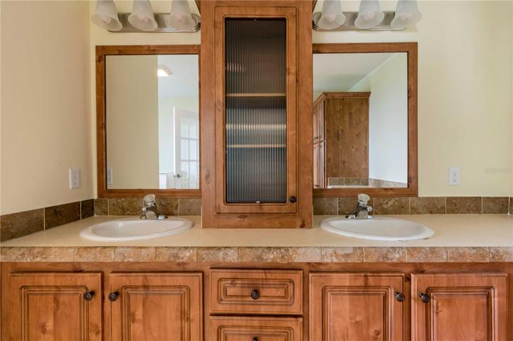 Double vanity in this home.