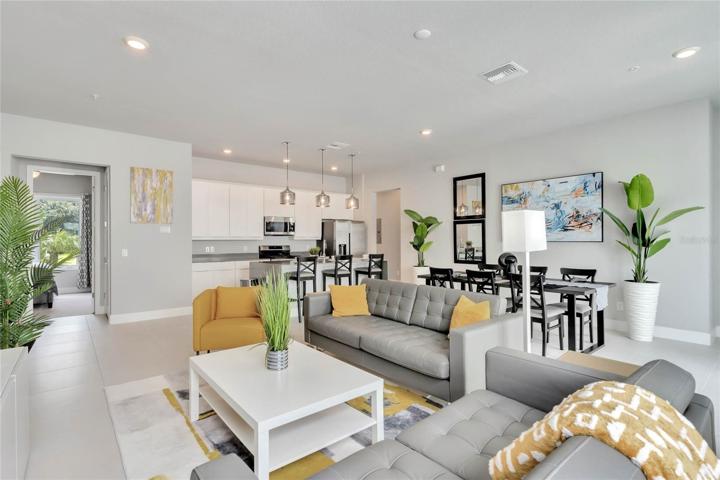 Fully Furnished Living Room