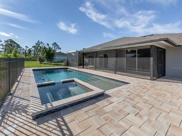 New Spa and heated pool