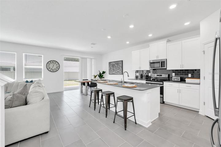 Open Kitchen/Living area