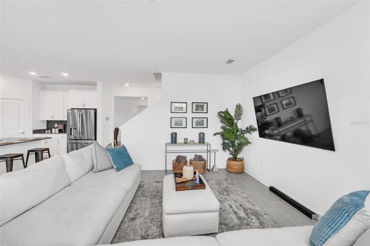 Open Kitchen/Living area